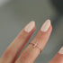 Gesegnet | 925er Sterlingsilber | CZ-Diamant-Kreuzring